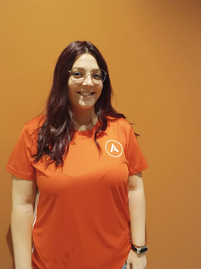 Verónica Gabas, administrativa en AXIAL